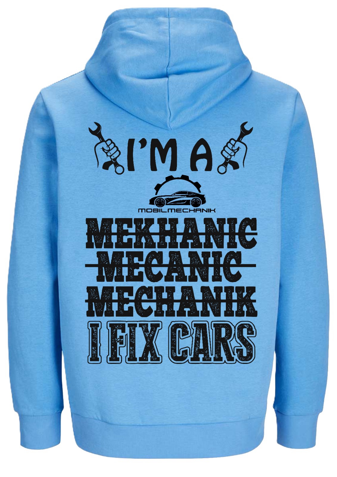 „I FIX CARS“ - MOBILMECHANIK - PULLOVER – Bild 6
