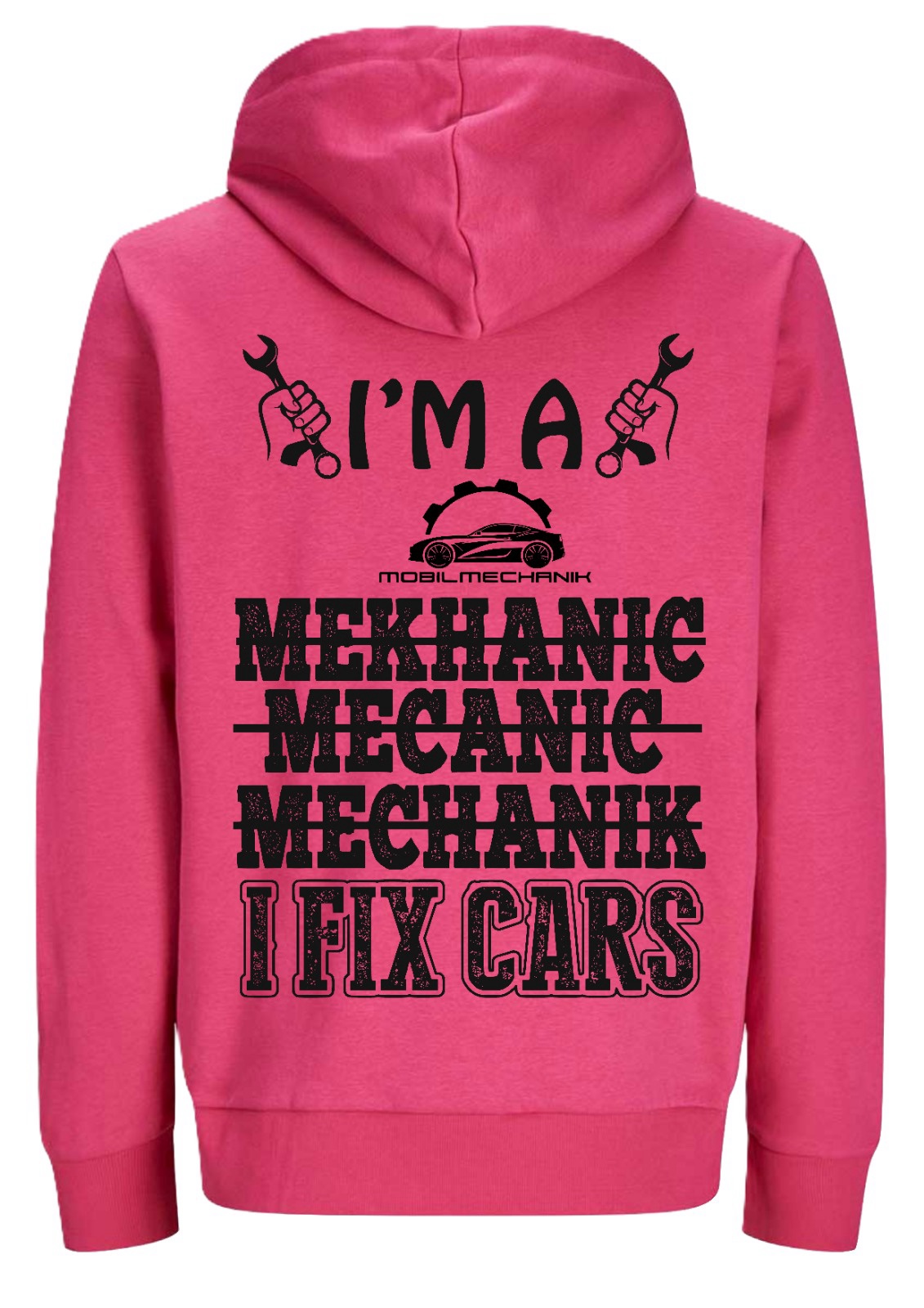 „I FIX CARS“ - MOBILMECHANIK - PULLOVER – Bild 8